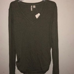 Green Long Sleeve Shirt